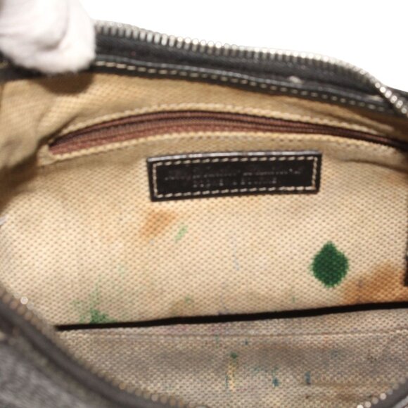 Dooney & Bourke Black Classic Daily Leather Hobo Bag Shoulder Purse Lined Zipper - Picture 8 of 10